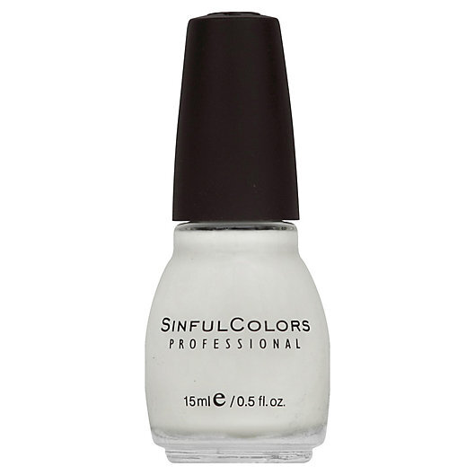 Sinful colors white nail polish