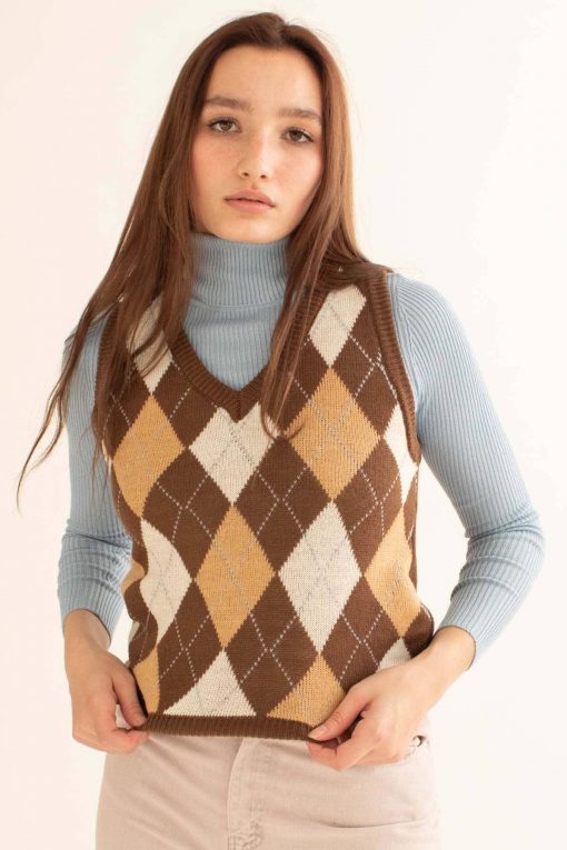 argyle sweater- women's sweater guide