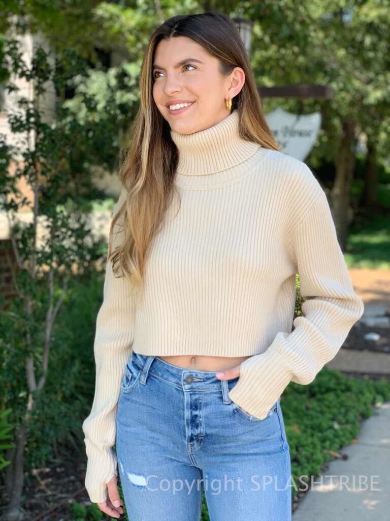 turtle neck sweater- women's sweater guide