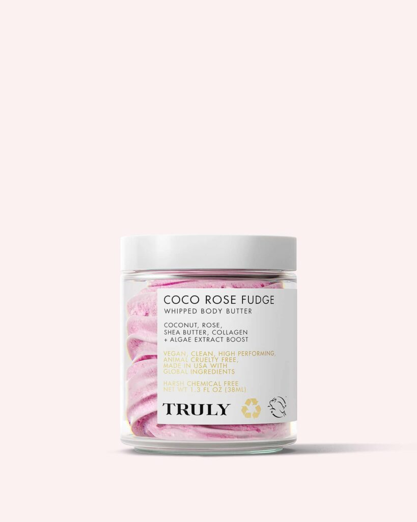 Truly Coco Rose Fudge Whipped Body Butter