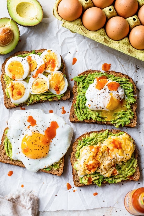 Avocado Toast with Eggs