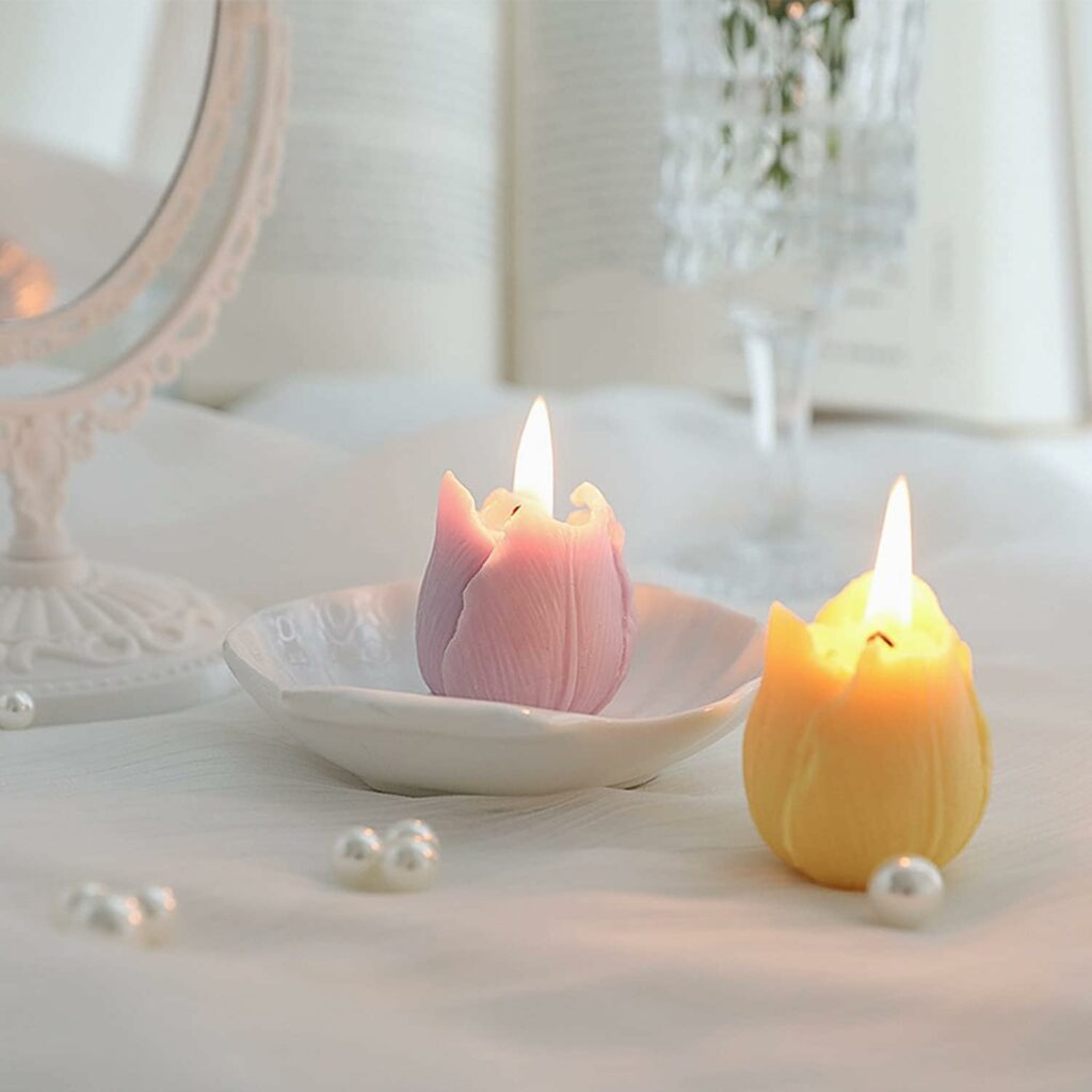 Tulip Shaped Candle