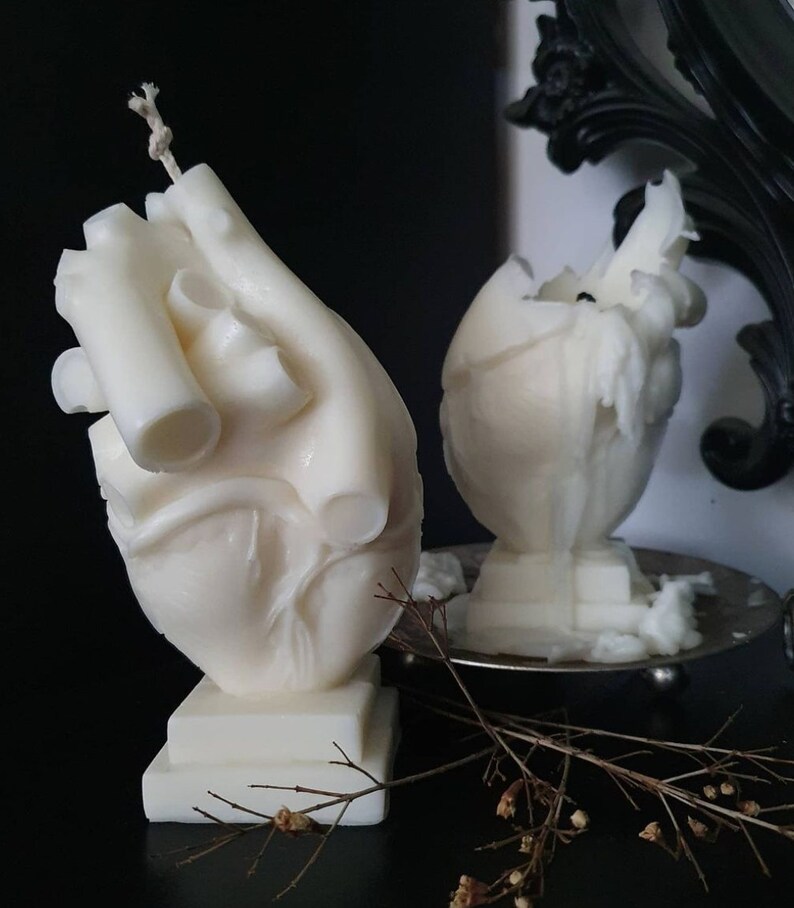 Real Heart Candle