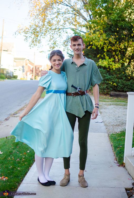 Peter Pan and Wendy costumes
