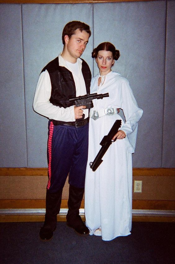 Han Solo and Princess Leia costume