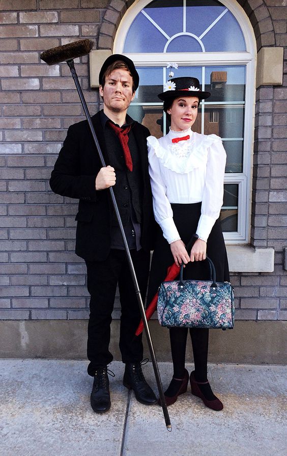 Mary Poppins and Bert costume
