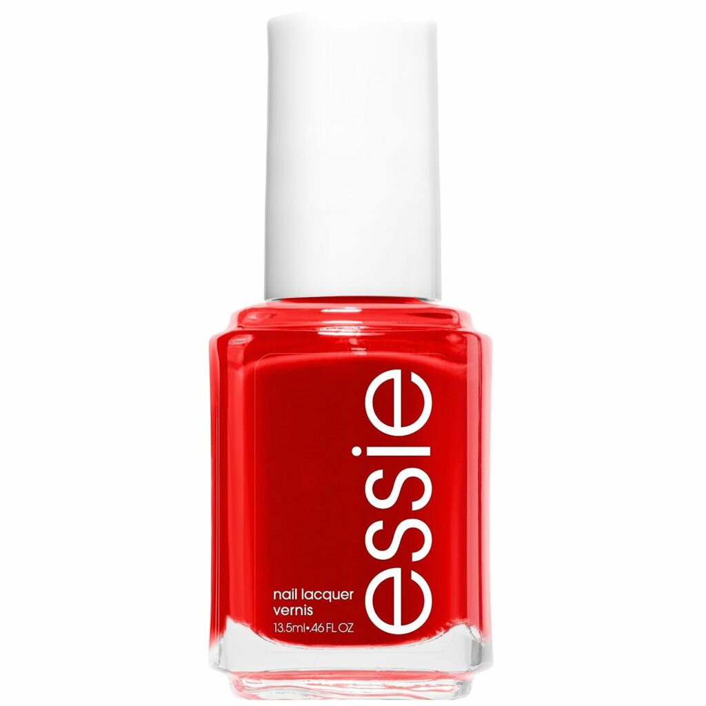 Essie red nail polish