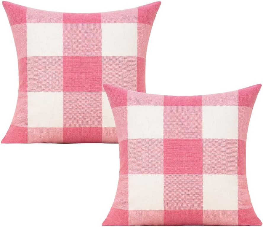 Buffalo Check Throw Pillow Covers