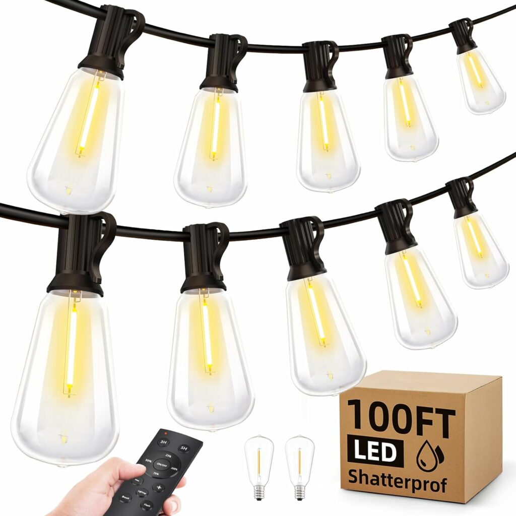 Outdoor String LED Patio Lights