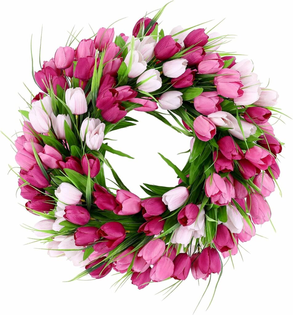 20 Inch Tulip Wreath