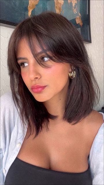Curtain bangs