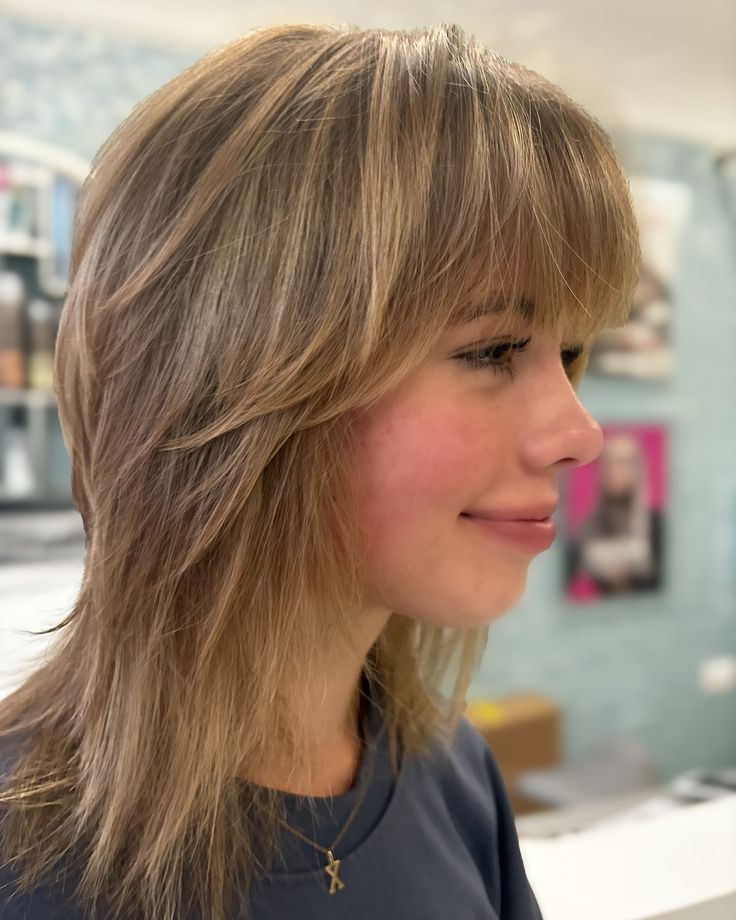 Wolf cut