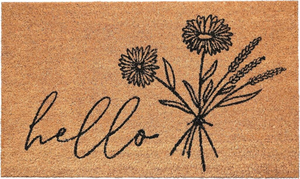 Wildflower Bouquet Doormat
