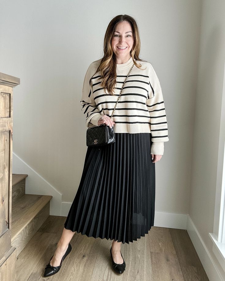 Skirt and caridgan