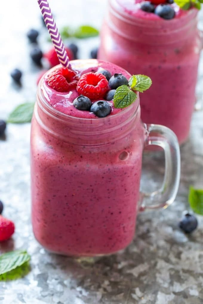 Mixed Berry Smoothie Recipe