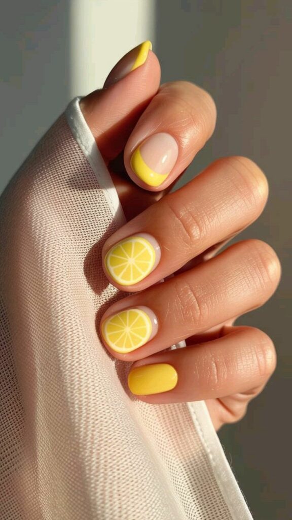 Lemon nails