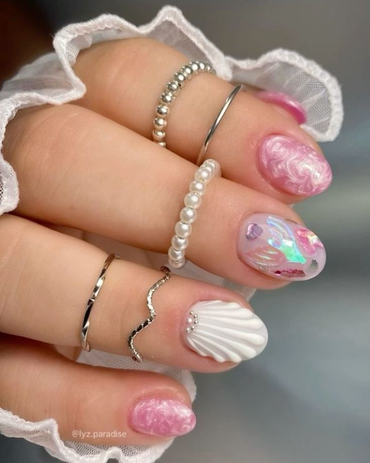 Mermaid nails