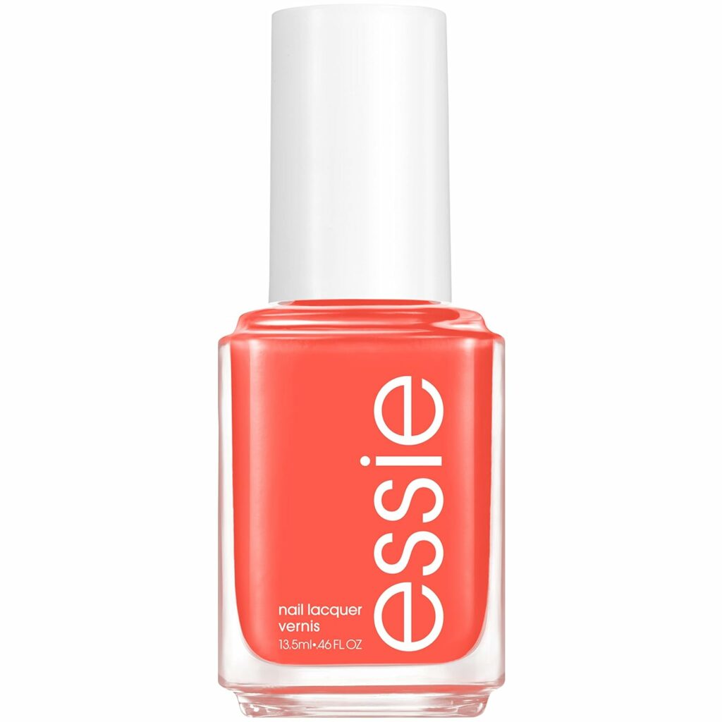 Coral nail polish