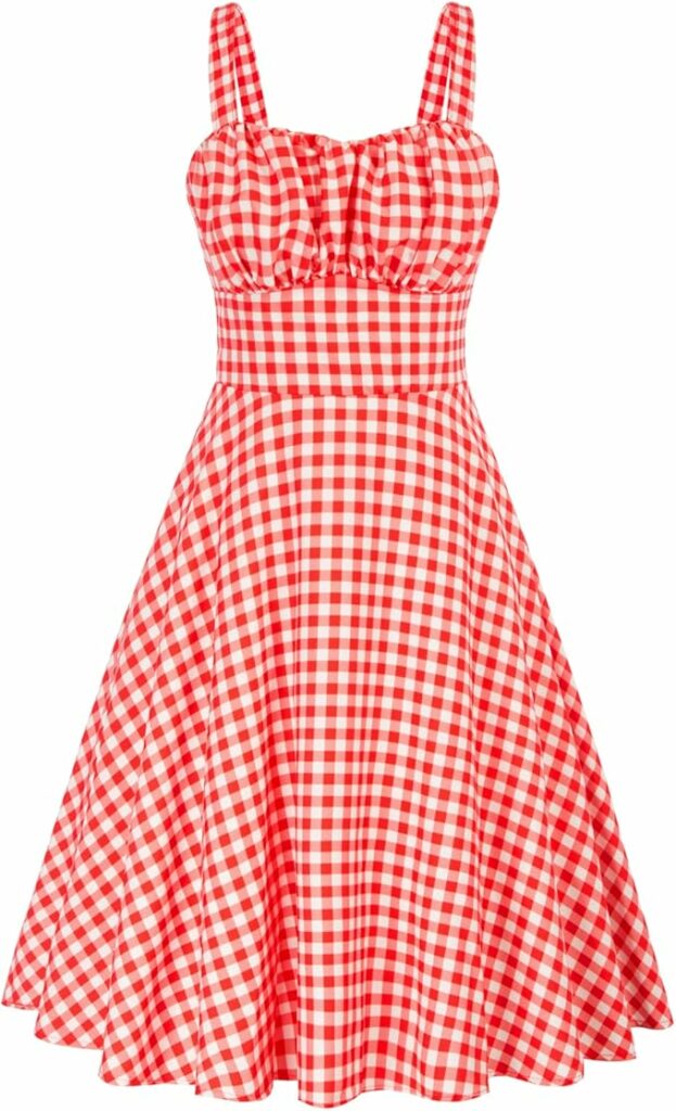 Women's A-Line Swing Midi Dress