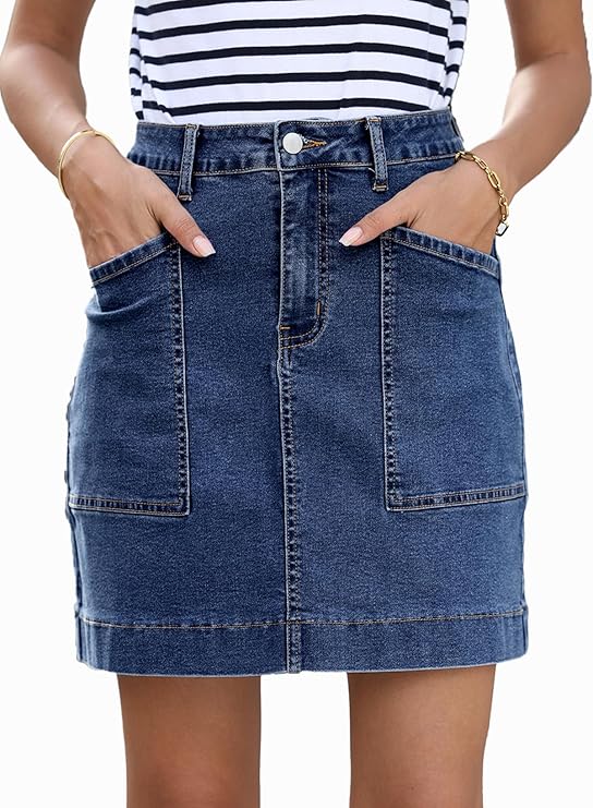 Women's Jean Skirt