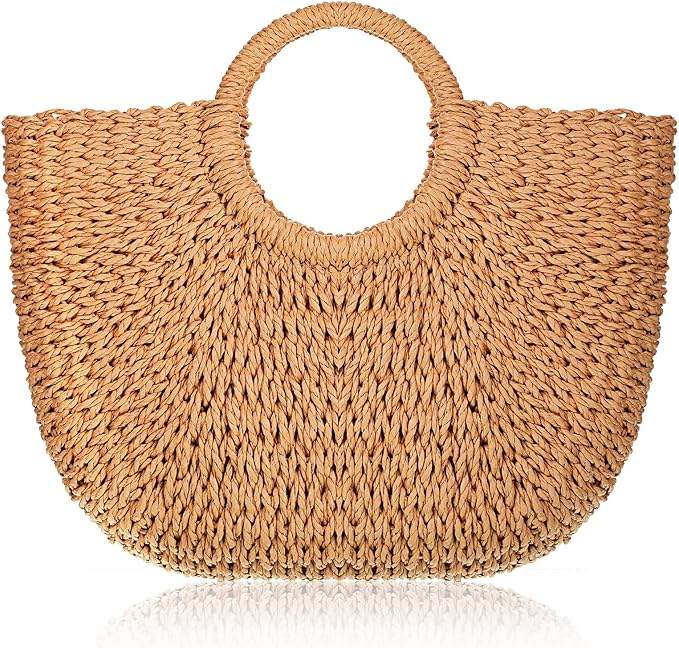 Straw Tote Bag