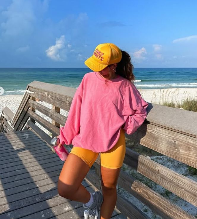 Oversized Sweatshirt and Shorts