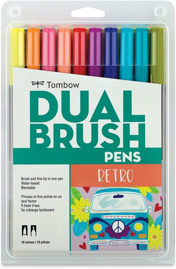 Tombow 56217 Dual Brush Pen Art Markers