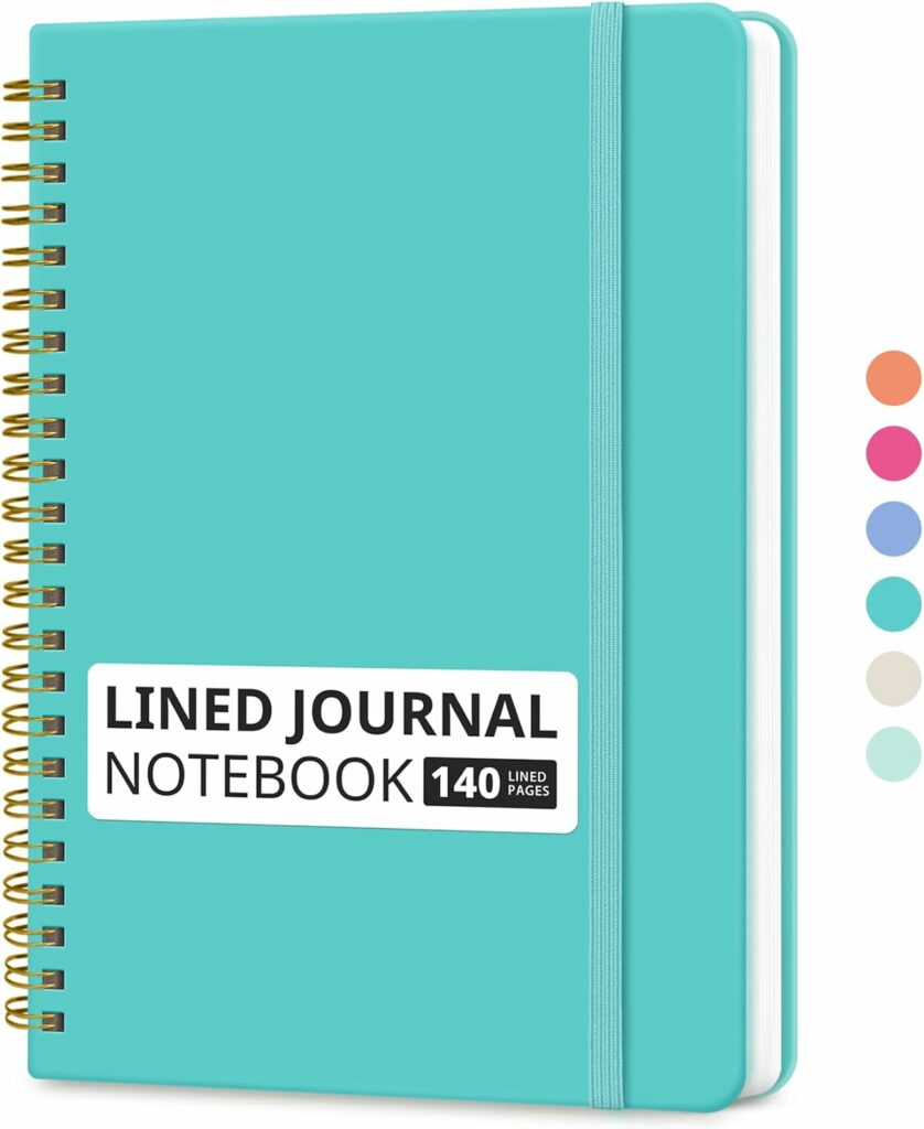 Lined Spiral Journal Notebook
