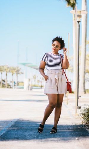 Paperbag shorts
