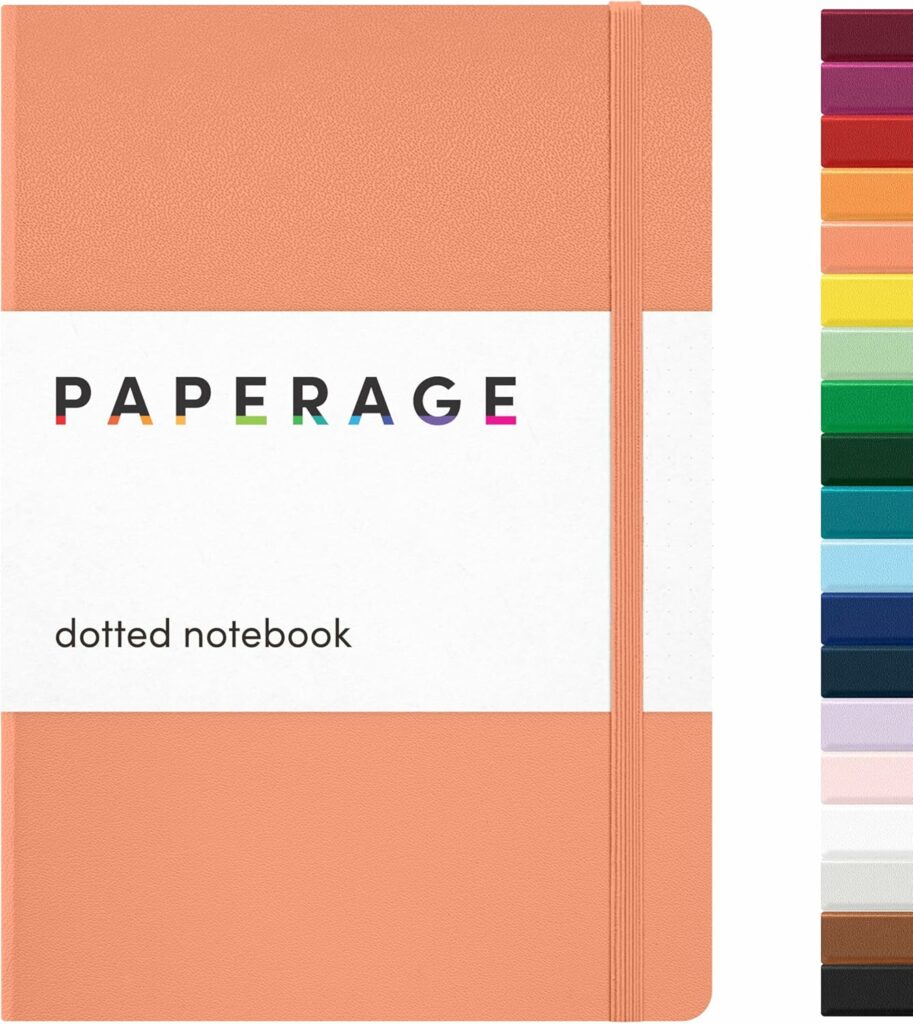 PAPERAGE Dotted Journal Notebook