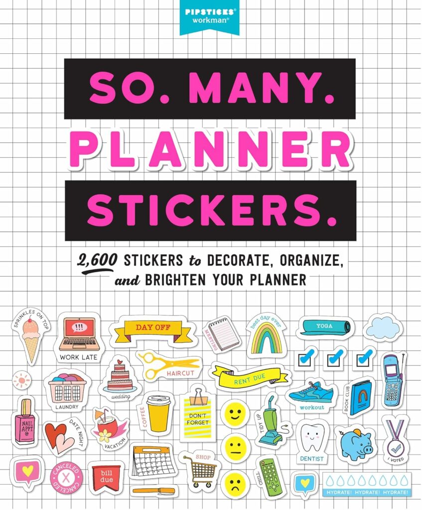 So. Many. Planner Stickers