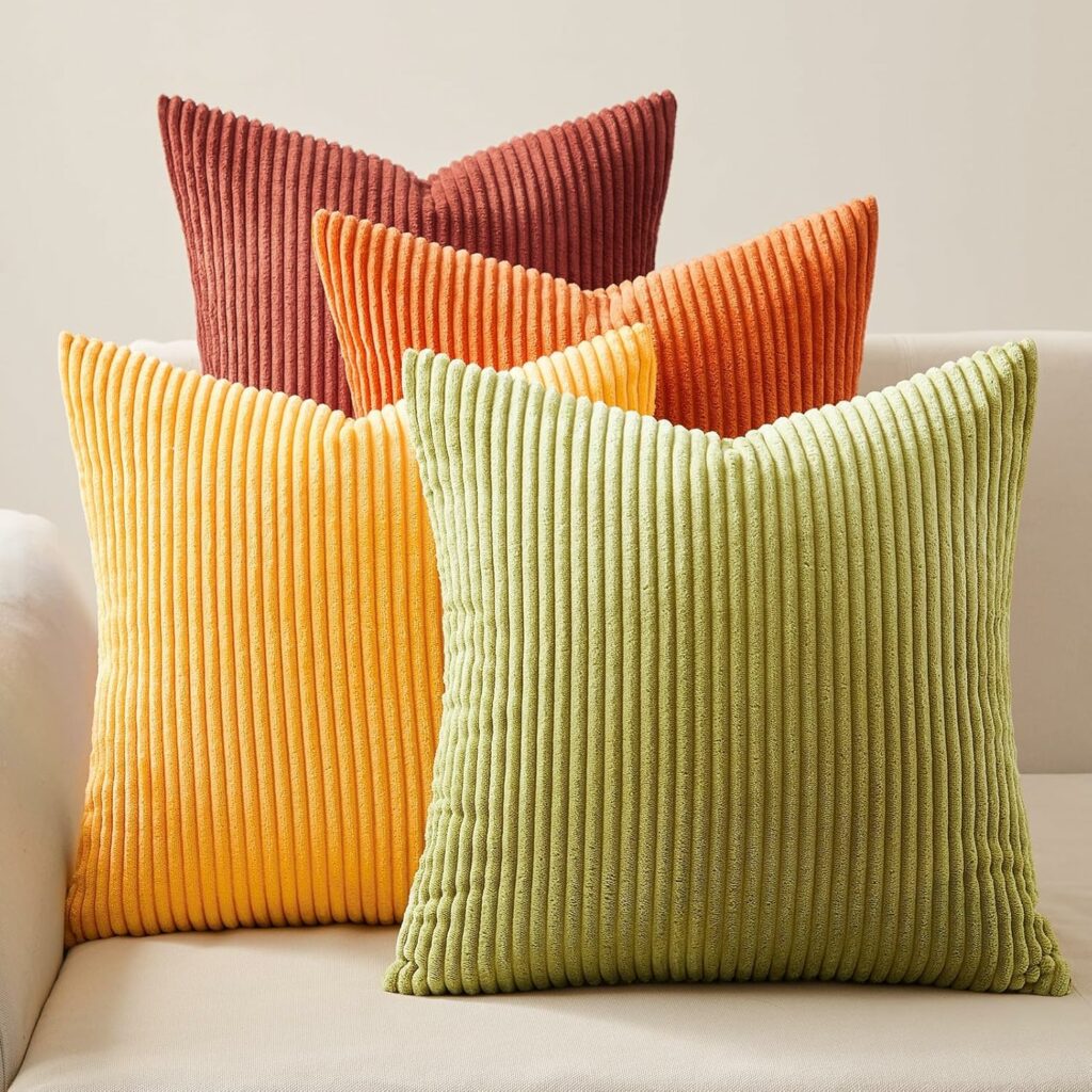 Topfinel Fall Decorative Throw Pillows Covers