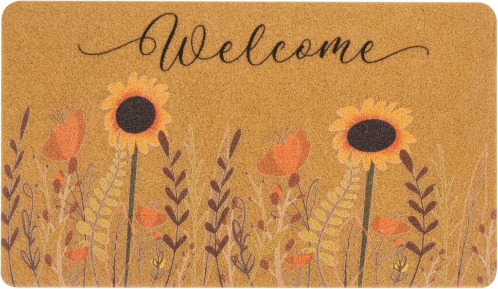 Fall Sunflower Doormat