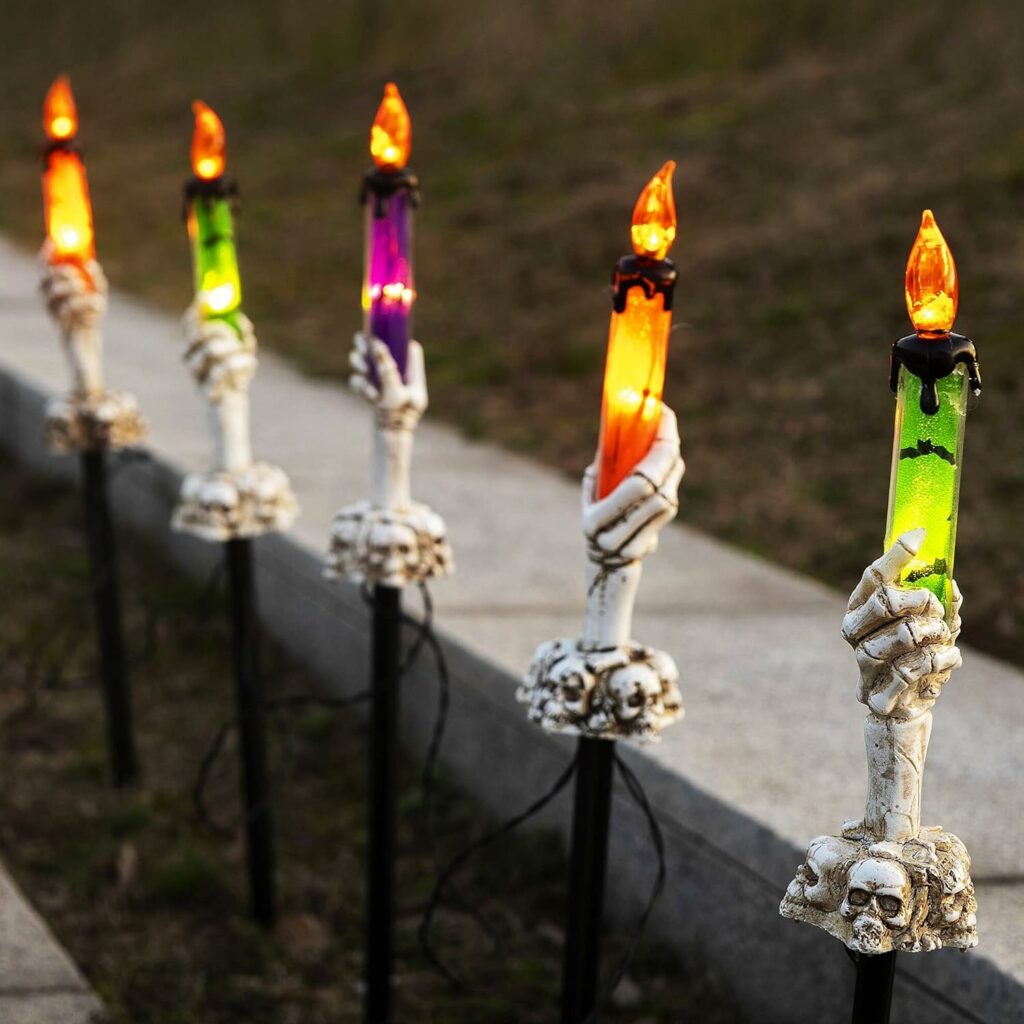 WATERGLIDE Halloween Candle Light Stakes