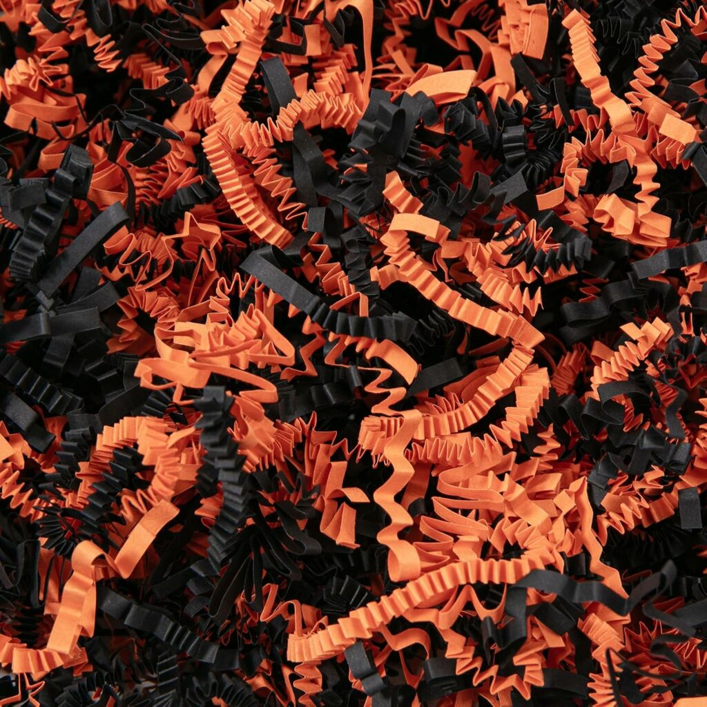 Halloween Crinkle Cut Paper Shred Filler