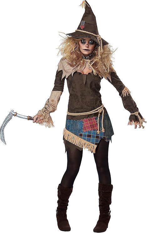 Creepy Scarecrow Women's Costume