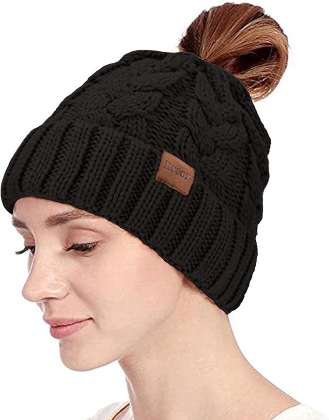 Rosoz Ponytail Beanie