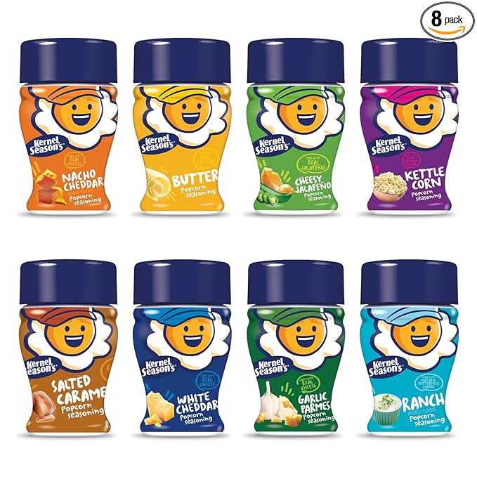 Kernel Season's Popcorn Seasoning Mini Jars Variety Pack