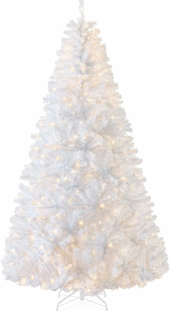 White Christmas tree