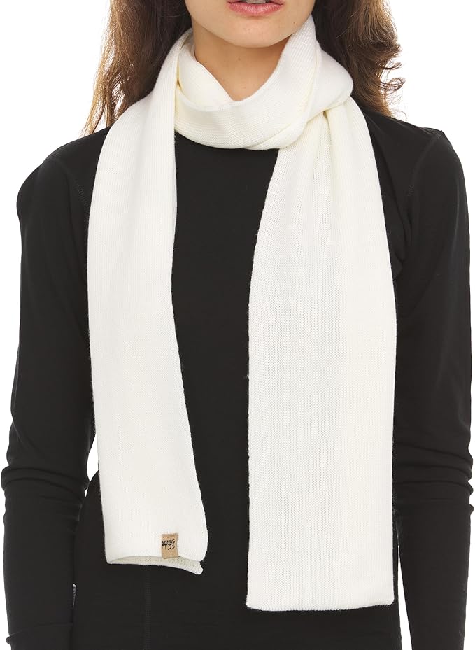 100% Merino Wool Everyday Knit Scarf