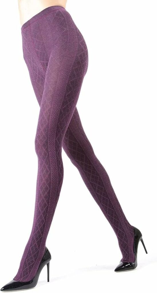 MeMoi Juneau Diamonds Cotton Tights
