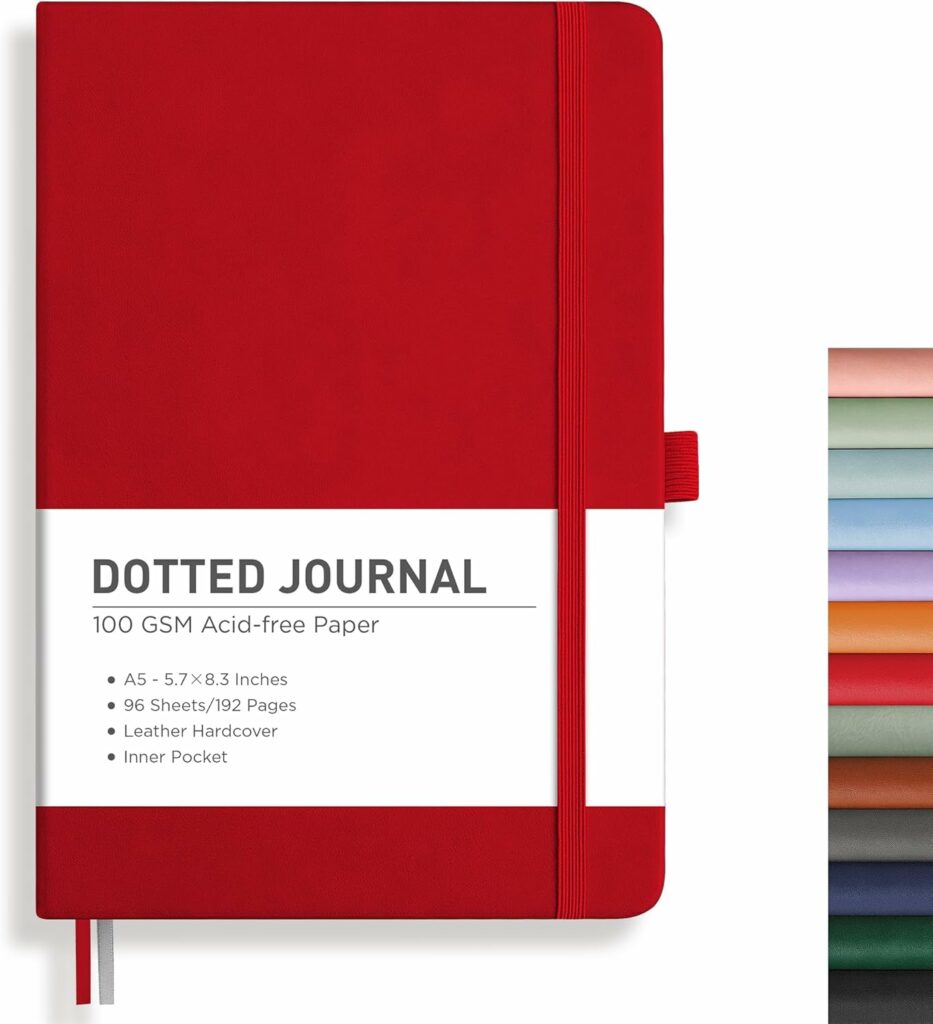 RETTACY Bullet Dotted Journal Notebook
