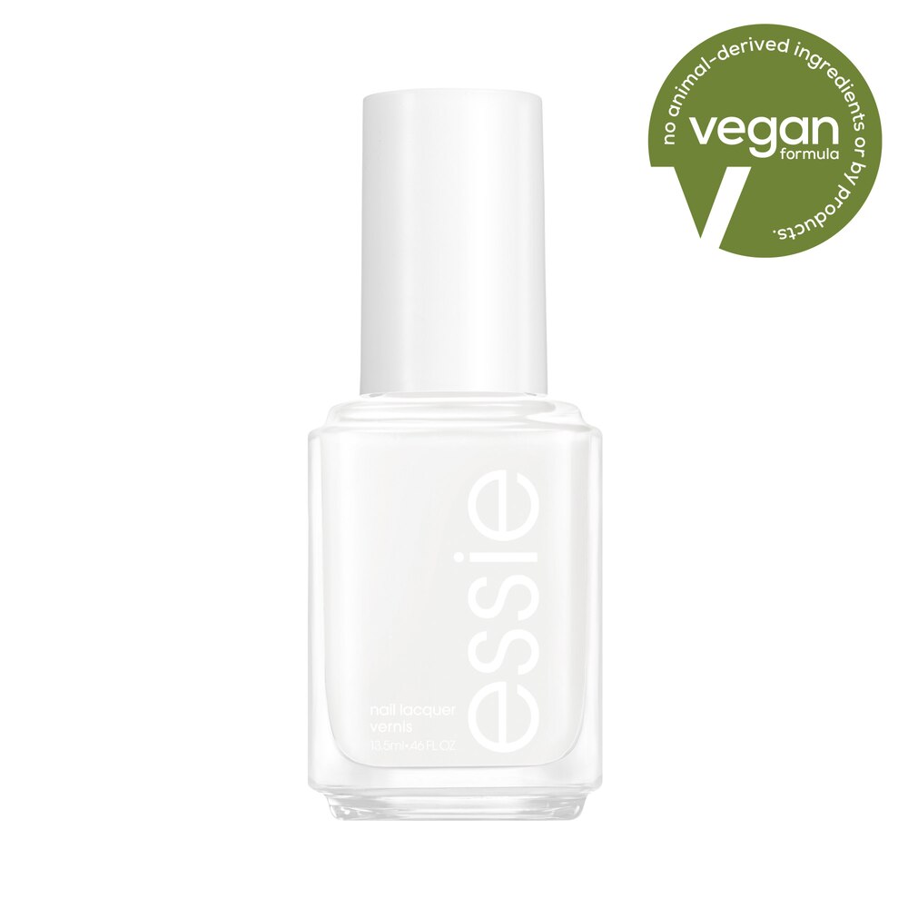 essie Salon-Quality Nail Polish, Vegan, blanc (snowy white)

