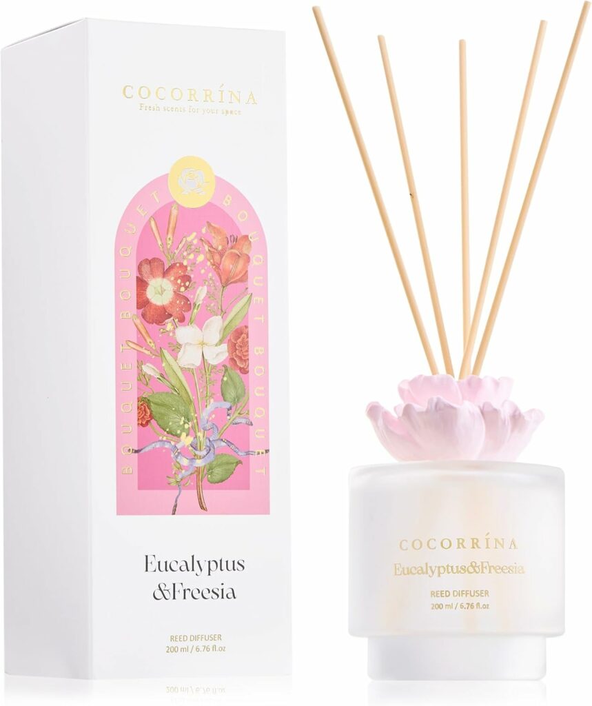 COCORRÍNA Gypsum Flower Reed Diffuser
