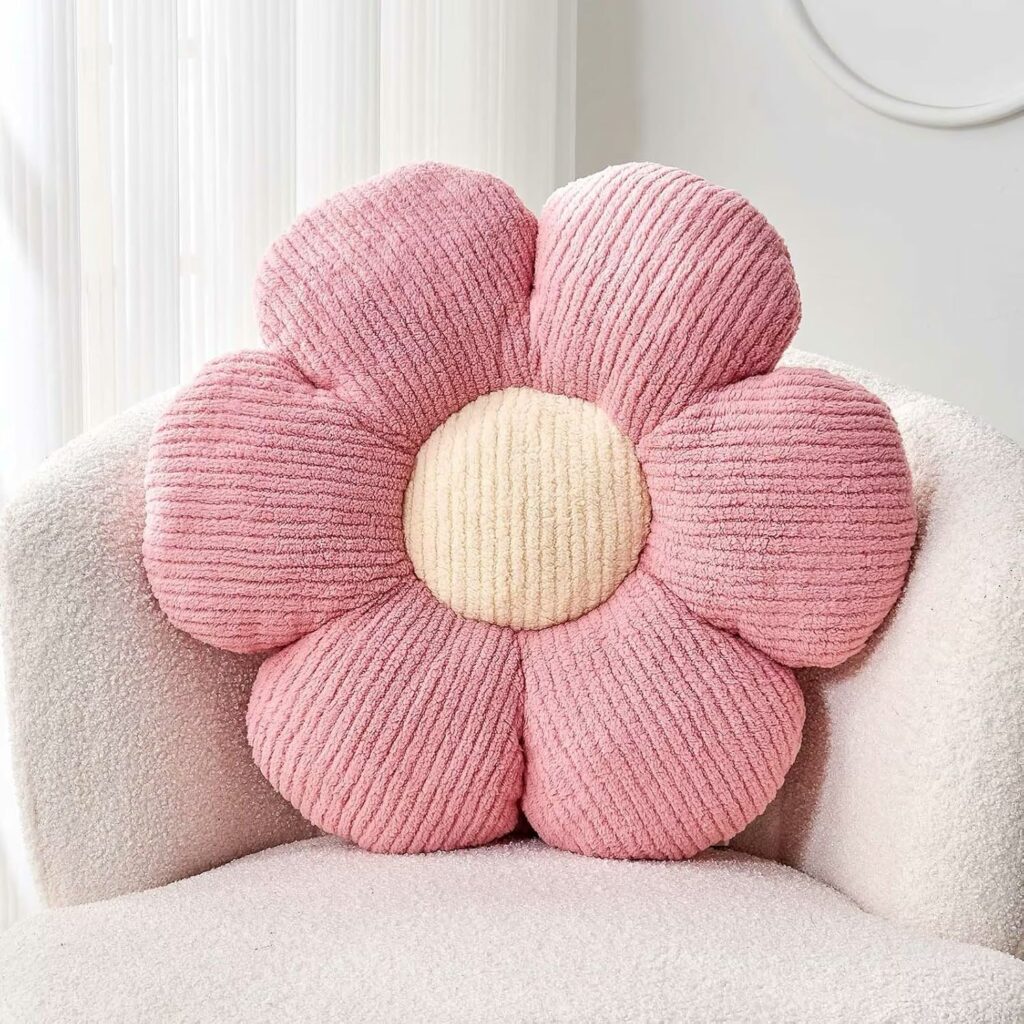 Flower Throw Pillow