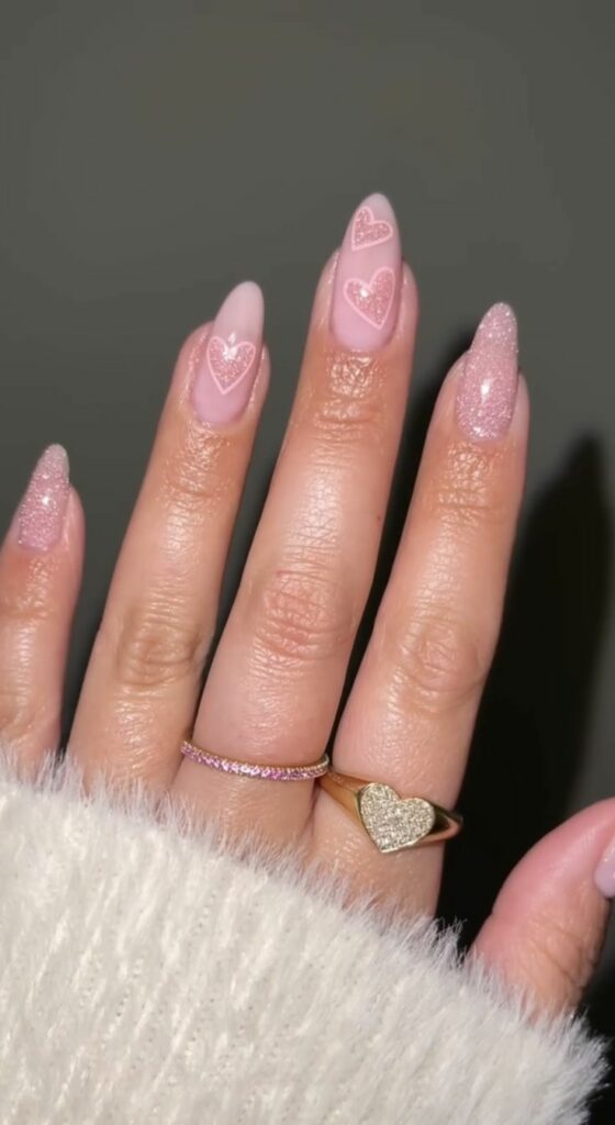 Glitter Hearts