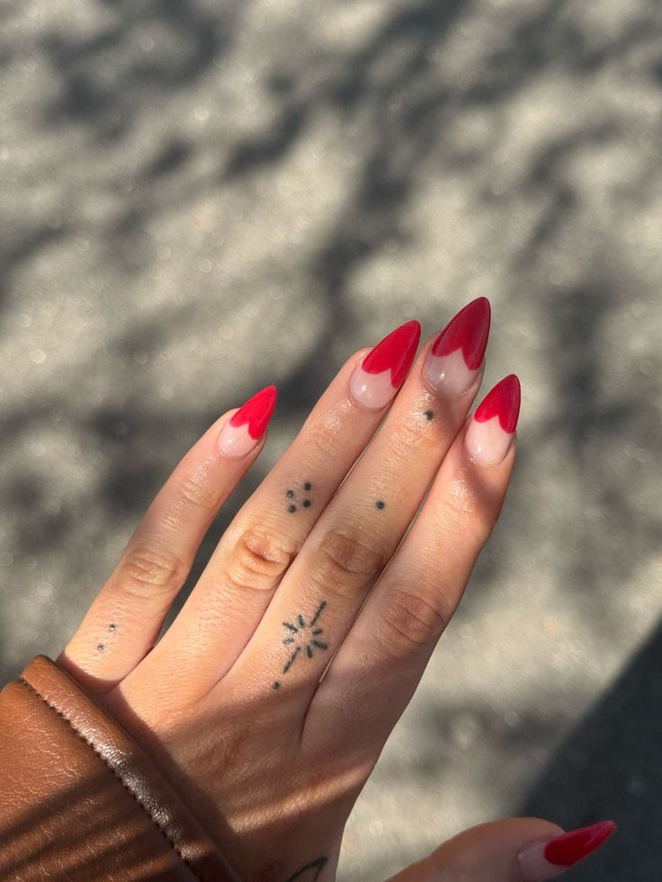 Heart French Tip