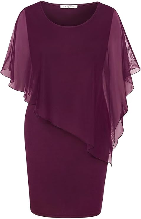 SeSe Code Women's Bodycon Knee Length Pencil Dress