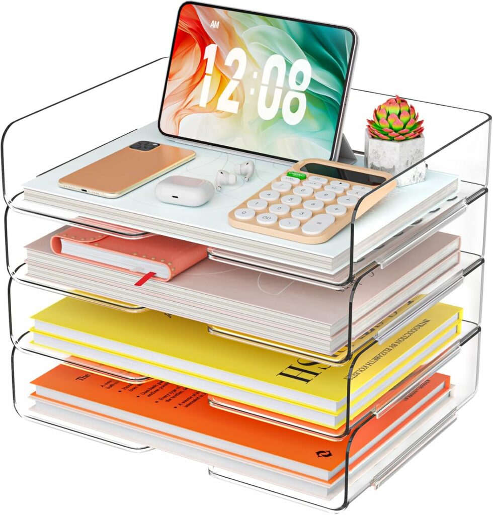 4 Tray Paper Organizer