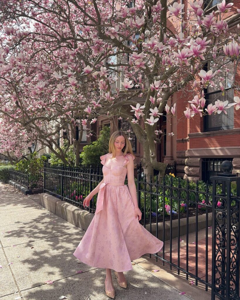 Pink Dress+Heels